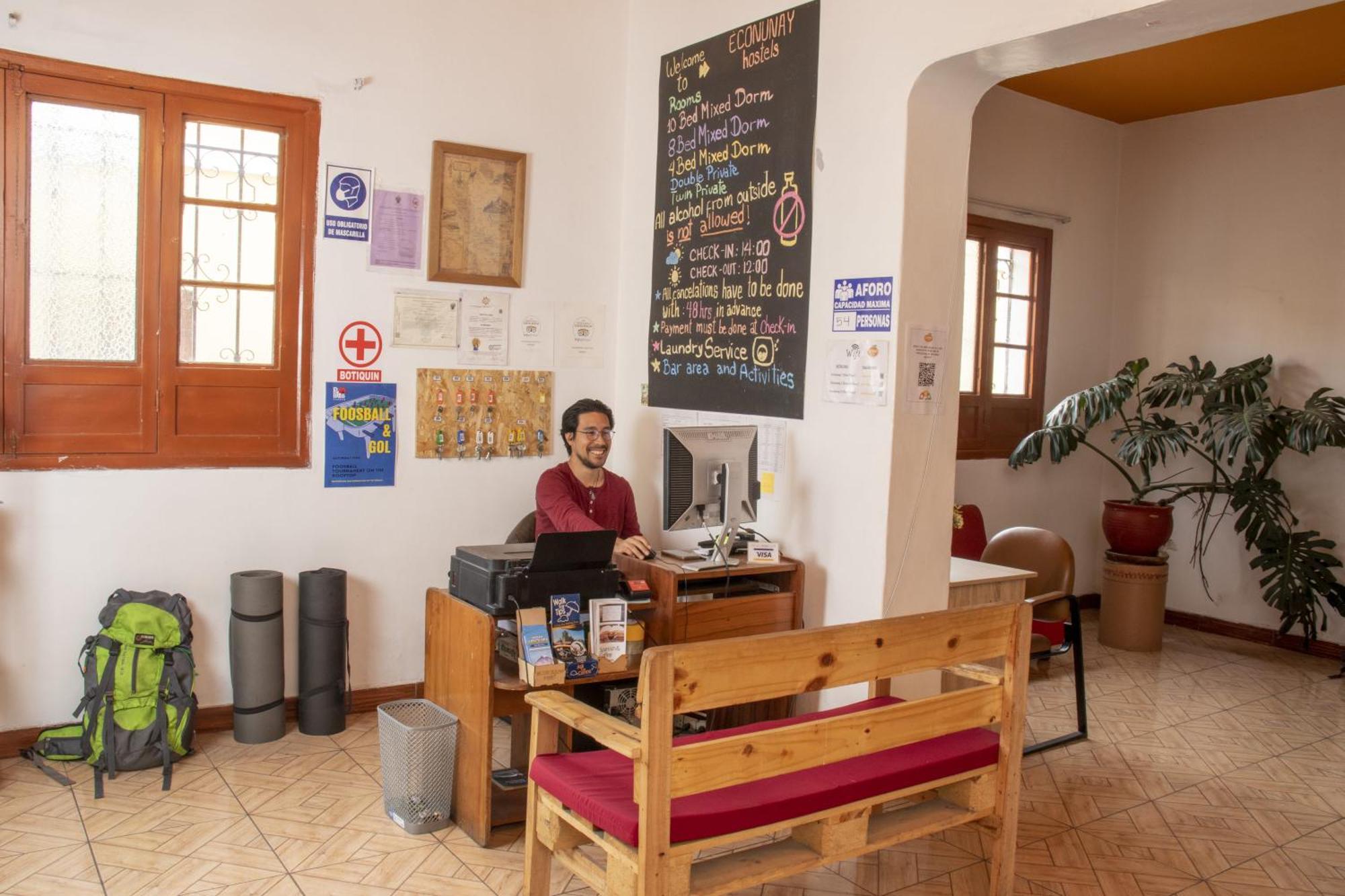 Econunay Hostels Arequipa Bagian luar foto